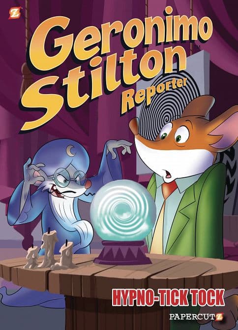 Cover Art for GERONIMO STILTON REPORTER HC VOL 08 HYPNO TICK-TOCK