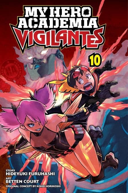 Cover Art for MY HERO ACADEMIA VIGILANTES GN VOL 10