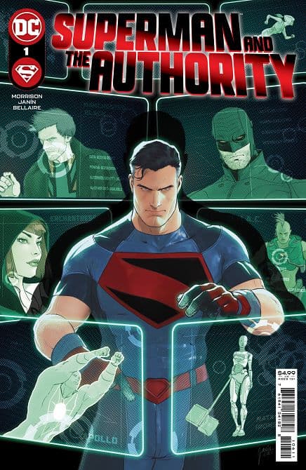 Cover Art for SUPERMAN AND THE AUTHORITY