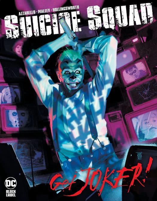 Cover Art for SUICIDE SQUAD GET JOKER