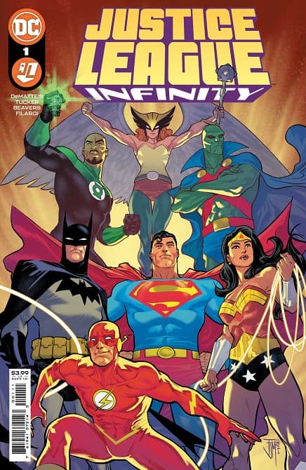 Cover Art for JUSTICE LEAGUE INFINITY