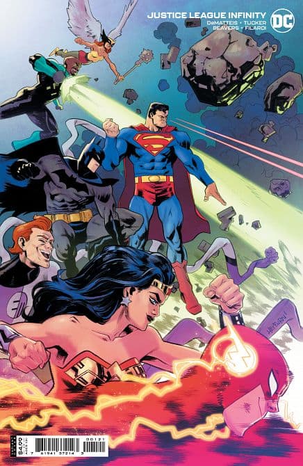 Cover Art for JUSTICE LEAGUE INFINITY