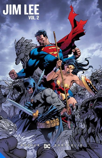 DC POSTER PORTFOLIO JIM LEE VOL 2 TP