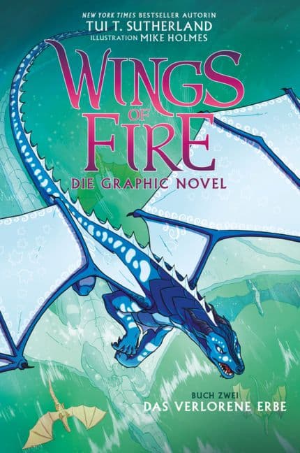 Cover Art for WINGS OF FIRE GRAPHIC NOVEL