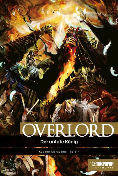 Cover Art for OVERLORD-THE UNDEAD KING LIGHT NOVEL ( SC )