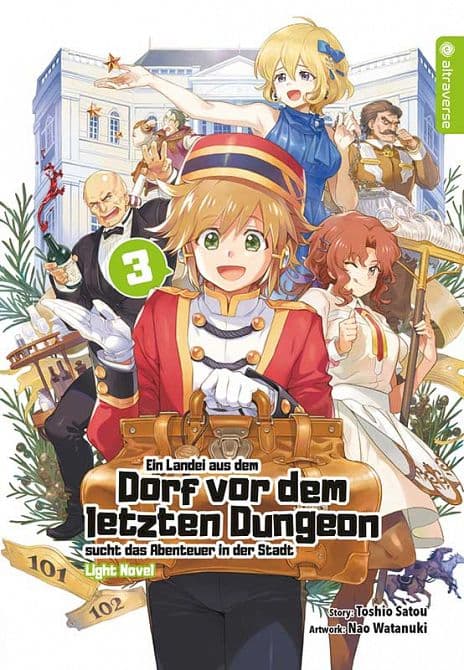 Cover Art for EIN LANDEI AUS DEM DORF VOR DEM LETZTEN DUNGEON SUCHT DAS ABENTEUER IN DER STADT LIGHT NOVEL