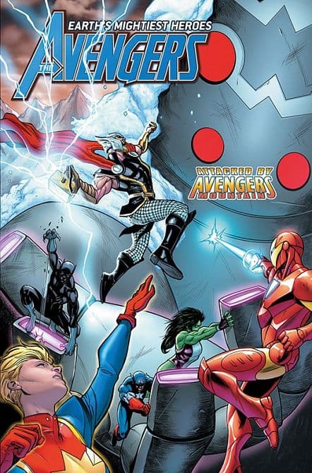 Cover Art for AVENGERS PAPERBACK ( HC )