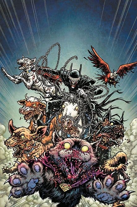 Cover Art for BATMAN: DEATH METAL SONDERBAND