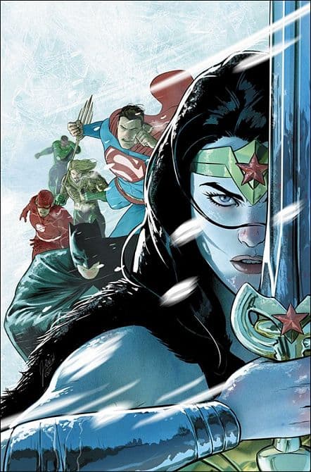 Cover Art for JUSTICE LEAGUE: EWIGER WINTER