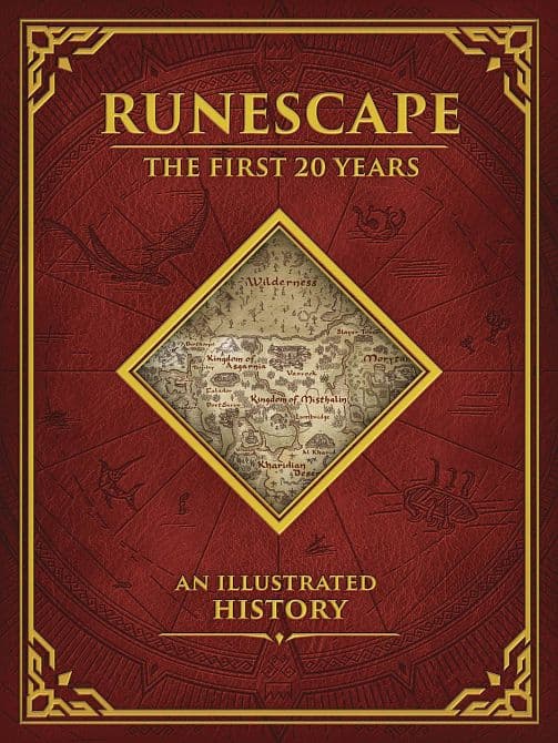 Cover Art for RUNESCAPE FIRST 20 YEARS AN ILLUSTRATED HISTORY HC