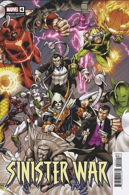 Cover Art for SINISTER WAR