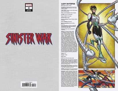 Cover Art für SINISTER WAR