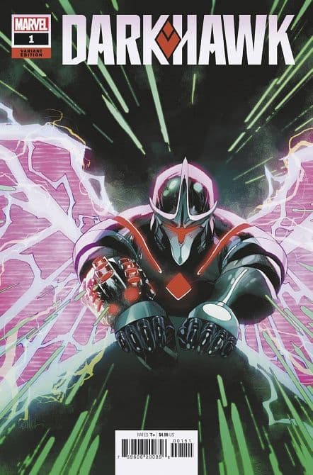 Cover Art for DARKHAWK