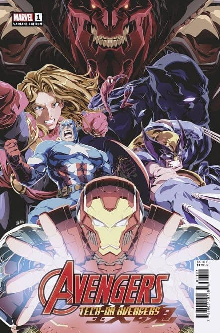 Cover Art for AVENGERS TECH-ON