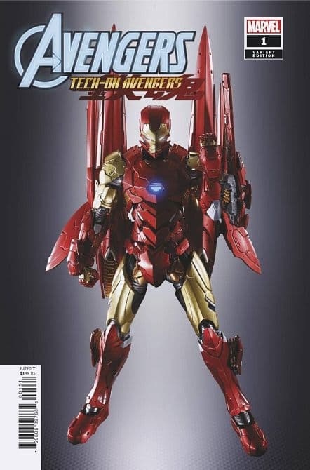 Cover Art for AVENGERS TECH-ON
