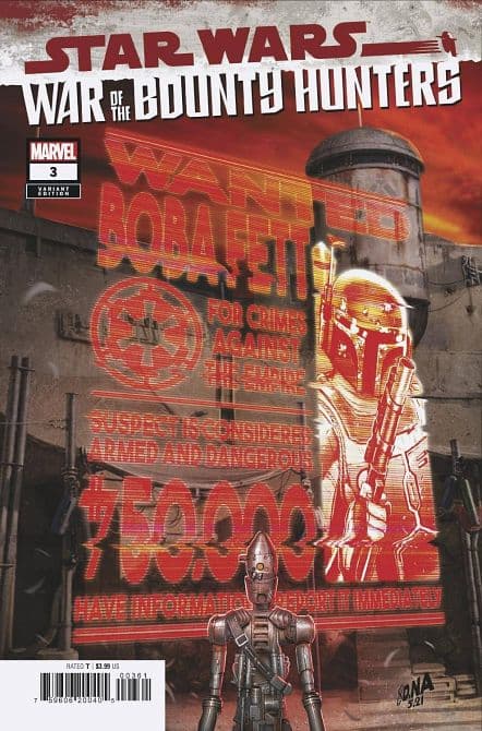 Cover Art for STAR WARS WAR BOUNTY HUNTERS