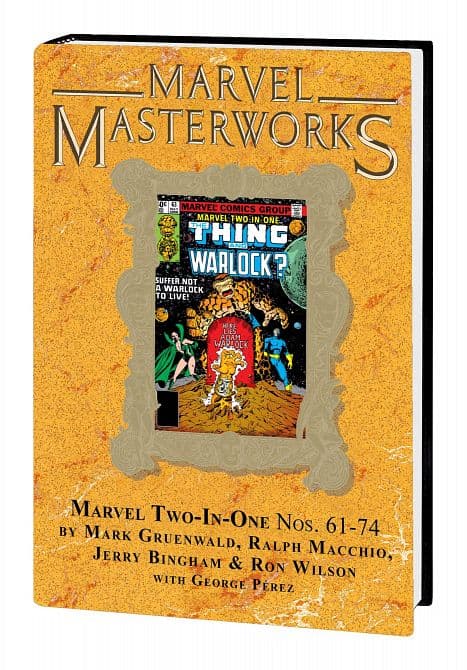 MARVEL MASTERWORKS MARVEL TWO-IN-ONE HC VOL 06 DM VARIANT