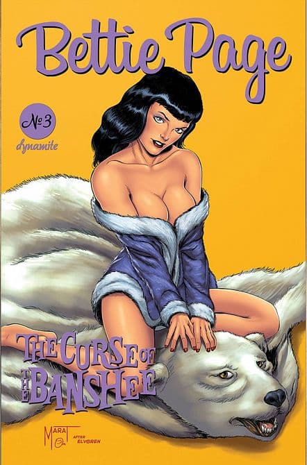 Cover Art for BETTIE PAGE & CURSE OF THE BANSHEE