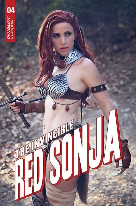 Cover Art for INVINCIBLE RED SONJA