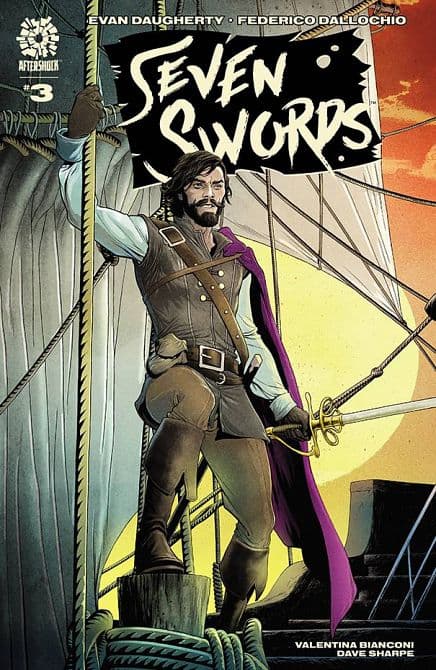 Cover Art for SEVEN SWORDS