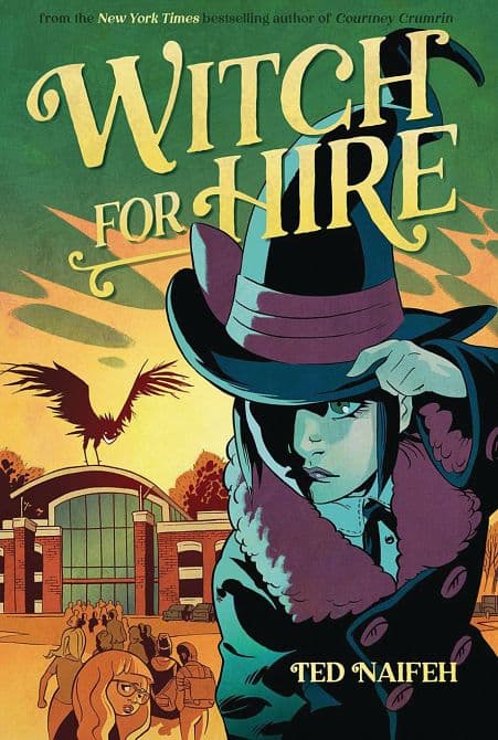Cover Art for WITCH FOR HIRE HC GN