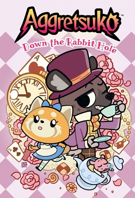 Cover Art for AGGRETSUKO DOWN THE RABBIT HOLE HC