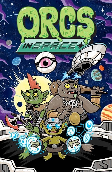 Cover Art for ORCS IN SPACE TP VOL 01