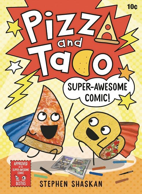 Cover Art for PIZZA AND TACO YA GN VOL 03 SUPER AWESOME COMIC