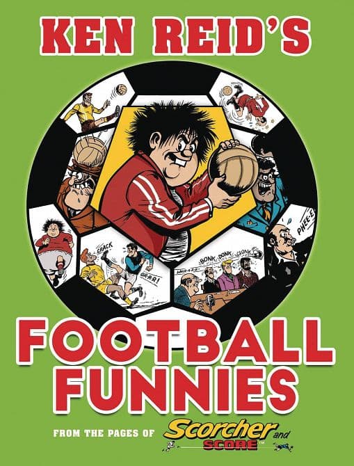 Cover Art for KEN REIDS FOOTBALL FUNNIES FIRST HALF HC