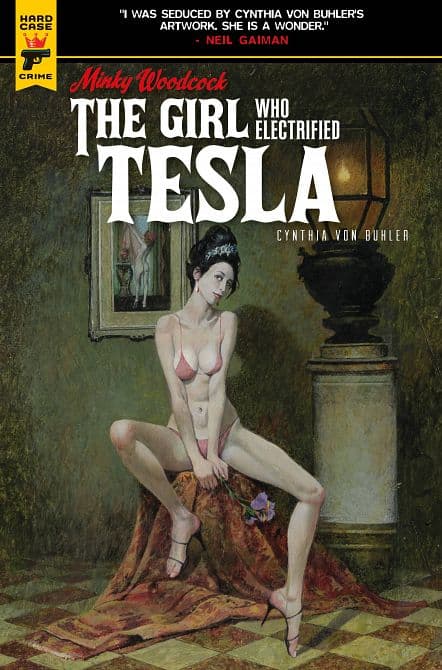 Cover Art for MINKY WOODCOCK GIRL WHO ELECTRIFIED TESLA TP VOL 02