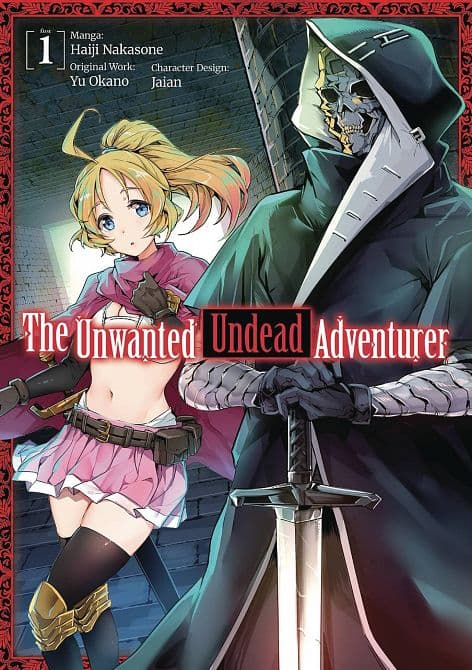 Cover Art for UNWANTED UNDEAD ADVENTURER GN VOL 01