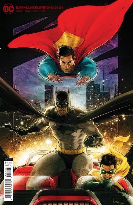 Cover Art for BATMAN SUPERMAN