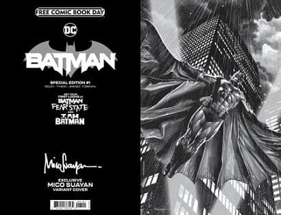 Cover Art for BATMAN SPECIAL FCBD 2021 EDITION ( 1: 20 ) MICO SUAYAN MONOFOIL VARIANT