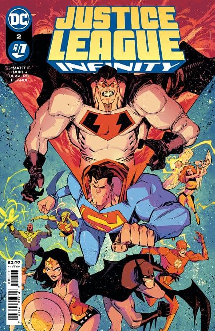 Cover Art for JUSTICE LEAGUE INFINITY