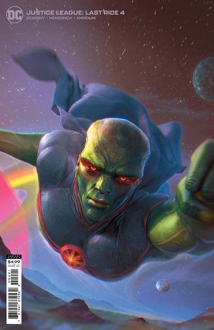 Cover Art for JUSTICE LEAGUE LAST RIDE