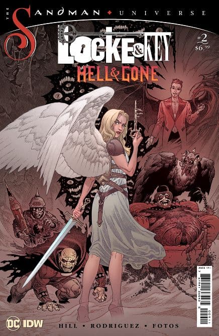 Cover Art for LOCKE & KEY SANDMAN UNIVERSE HELL & GONE