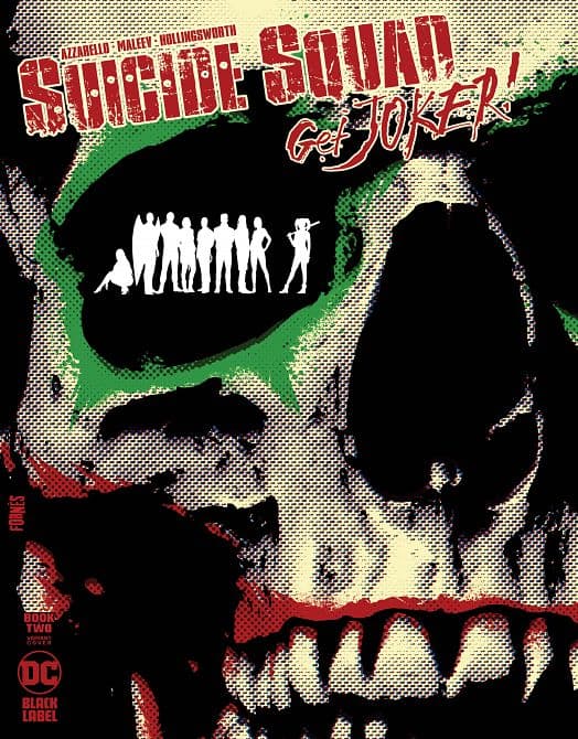 Cover Art for SUICIDE SQUAD GET JOKER