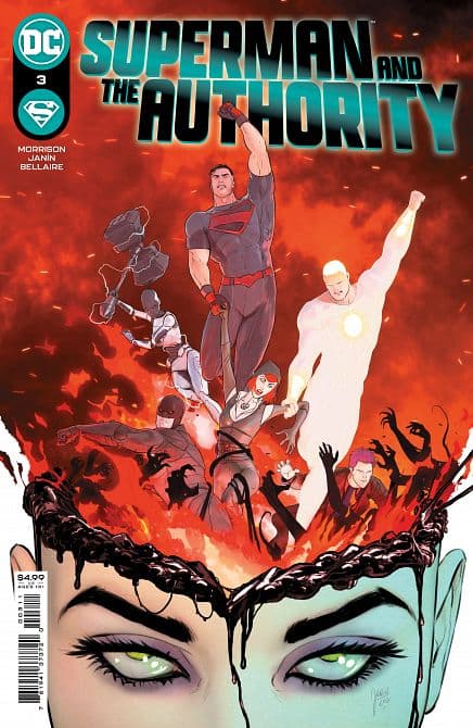 Cover Art for SUPERMAN AND THE AUTHORITY