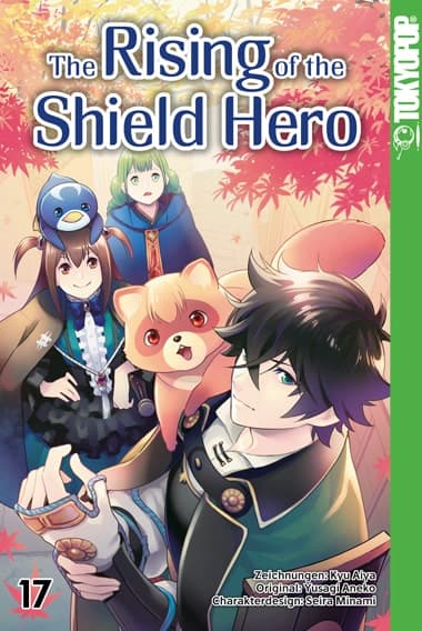 Cover Art for THE RISING OF THE SHIELD HERO