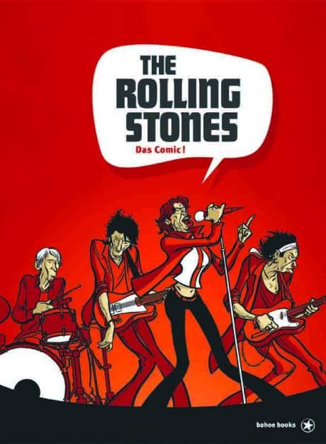 Cover Art for THE ROLLING STONES-DAS COMIC!
