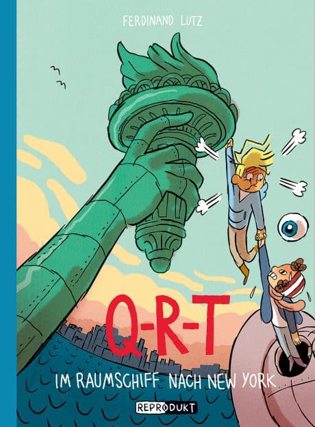 Cover Art for Q-R-T: Im Raumschiff nach New York