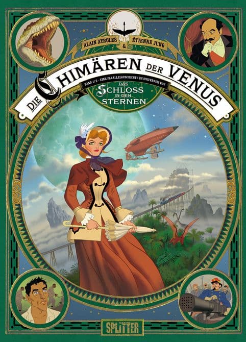 Cover Art for DIE CHIMÄREN DER VENUS