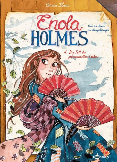 Cover Art for ENOLA HOLMES