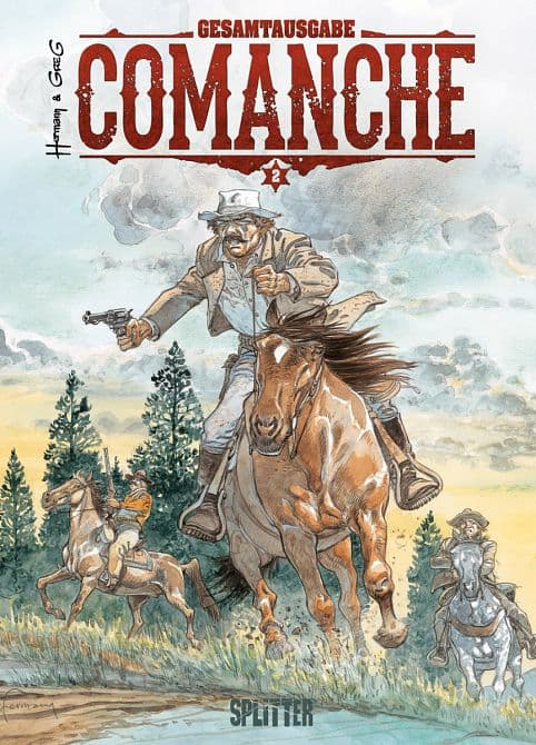 Cover Art for COMANCHE GESAMTAUSGABE