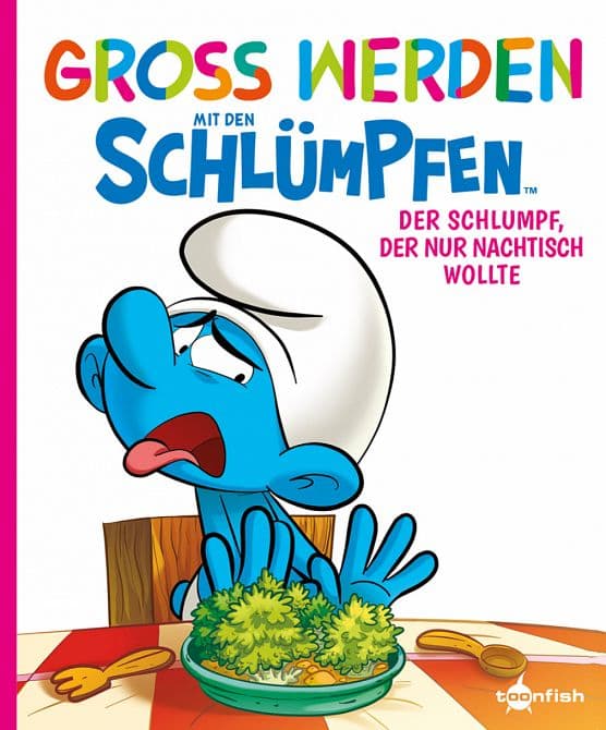 Cover Art for GROSS WERDEN MIT DEN SCHLÜMPFEN