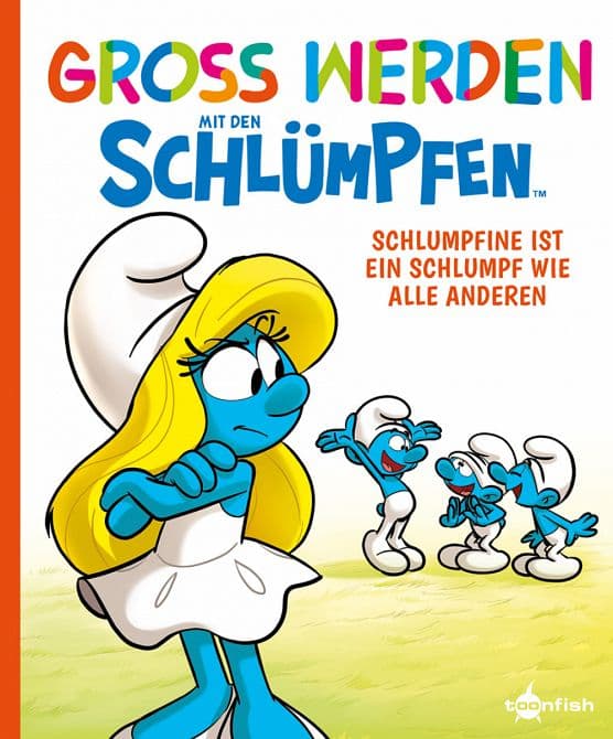 Cover Art for GROSS WERDEN MIT DEN SCHLÜMPFEN