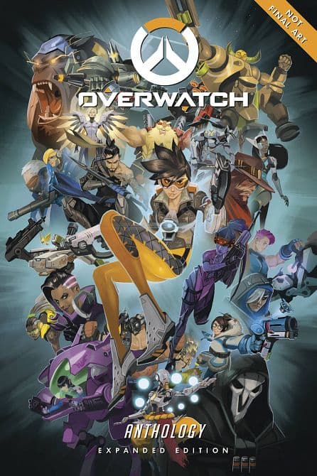Cover Art for OVERWATCH ANTHOLOGY EXPANDED EDITION HC