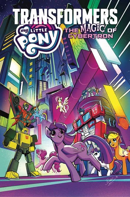 Cover Art for MLP TRANSFORMERS MAGIC OF CYBERTRON TP