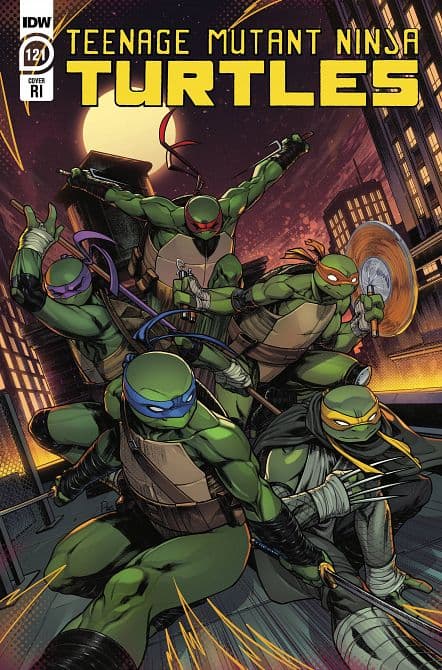 Cover Art for TEENAGE MUTANT NINJA TURTLES ONGOING