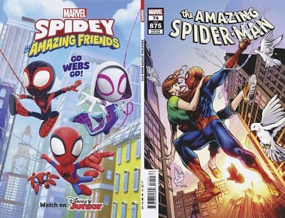 Cover Art for AMAZING SPIDER-MAN ( 2018-2022 )